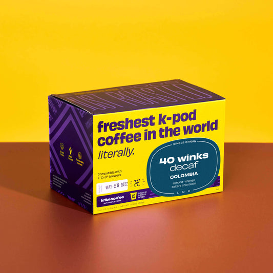 K-Pods | 40 Winks Decaf 12ct (Keurig Compatible)